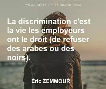 Citation de Éric ZEMMOUR
