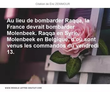 Citations Éric ZEMMOUR