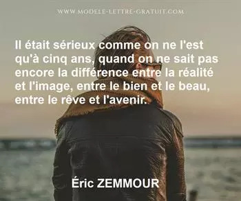 Citation de Éric ZEMMOUR