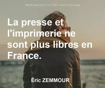 Citation de Éric ZEMMOUR