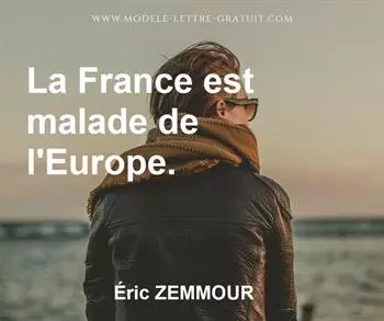 Citation de Éric ZEMMOUR
