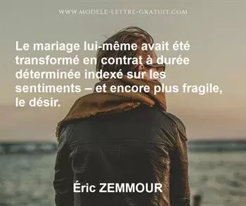 Citation de Éric ZEMMOUR