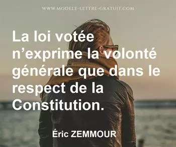 Citation de Éric ZEMMOUR