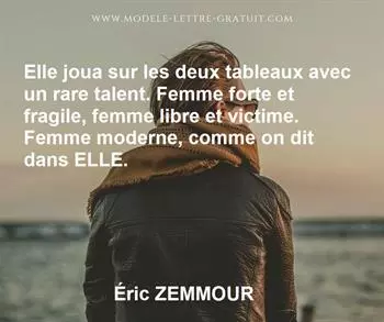 Citation de Éric ZEMMOUR