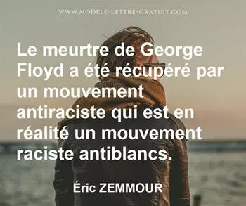 Citation de Éric ZEMMOUR