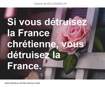 Citations Éric ZEMMOUR
