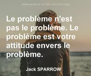 Citation de Jack SPARROW
