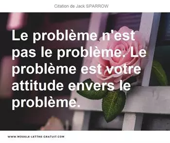 Citations Jack SPARROW