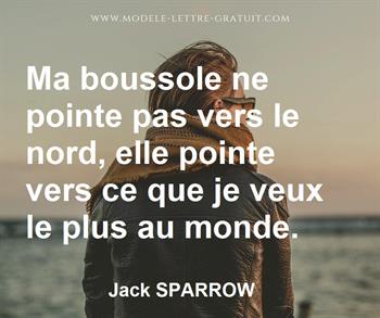 Citation de Jack SPARROW