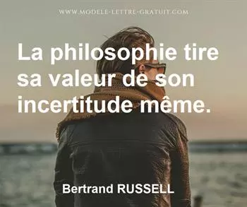 Citation de Bertrand RUSSELL
