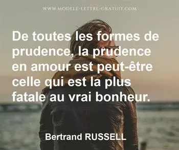 Citation de Bertrand RUSSELL