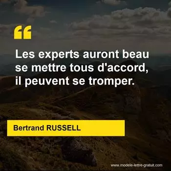 Citation Bertrand RUSSELL