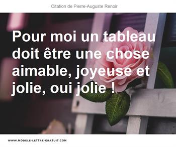 Citations Pierre-Auguste Renoir