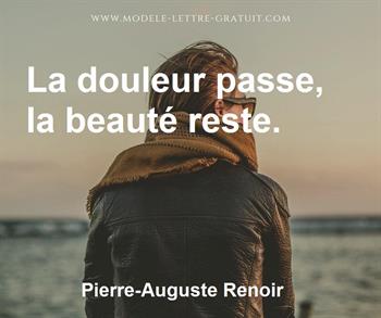 Citation de Pierre-Auguste Renoir