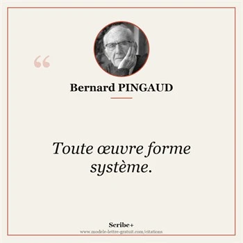 Citation Bernard PINGAUD