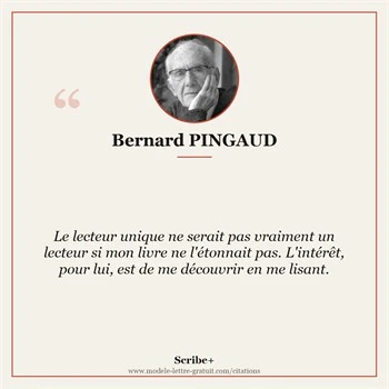 Citation Bernard PINGAUD