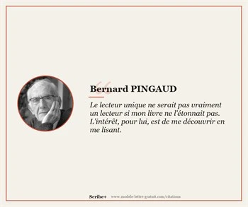 Citations Bernard PINGAUD