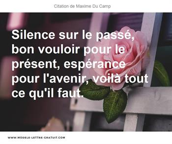 Citations Maxime Du Camp