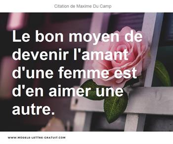 Citations Maxime Du Camp