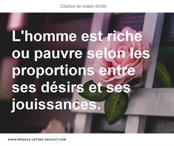 Citations Adam Smith