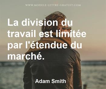 Citation de Adam Smith