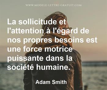 Citation de Adam Smith