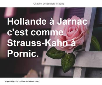Citations Bernard Mabille