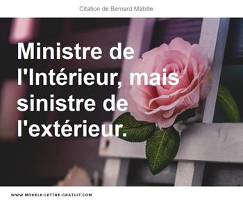 Citations Bernard Mabille