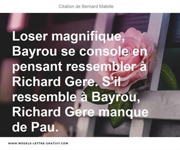 Citations Bernard Mabille