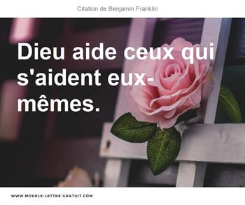 Citations Benjamin Franklin