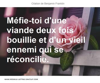 Citations Benjamin Franklin