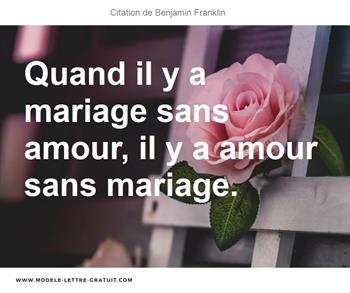Citations Benjamin Franklin