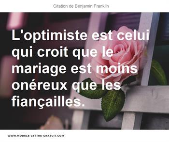 Citations Benjamin Franklin