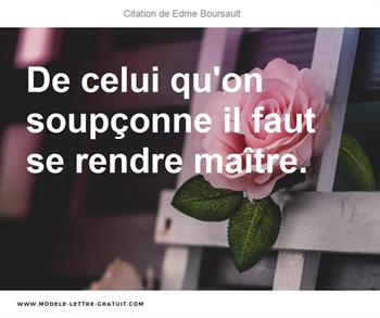 Citations Edme Boursault