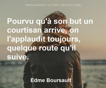 Citation de Edme Boursault