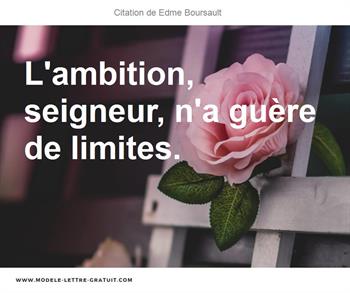 Citations Edme Boursault