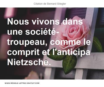 Citations Bernard Stiegler