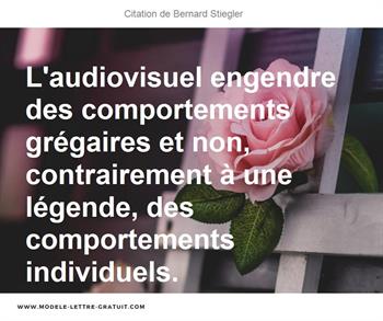 Citations Bernard Stiegler