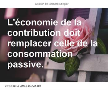 Citations Bernard Stiegler