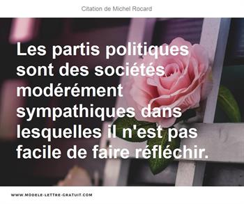 Citations Michel Rocard