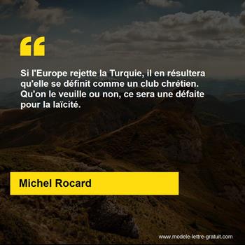 Citations Michel Rocard