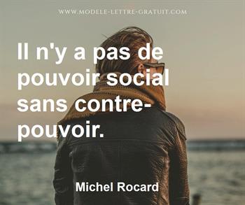 Citation de Michel Rocard