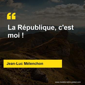 Citations Jean-Luc Mélenchon