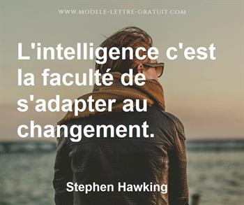 Citation de Stephen Hawking