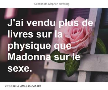 Citations Stephen Hawking