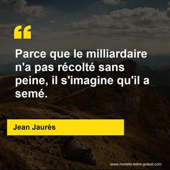 Citation de Jean Jaurès