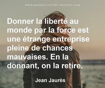 Citation de Jean Jaurès