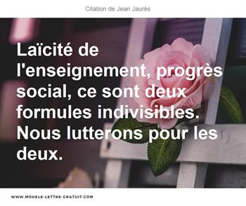 Citations Jean Jaurès