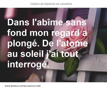 Citations Alphonse de Lamartine