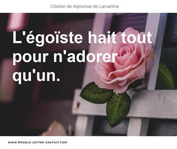 Citations Alphonse de Lamartine